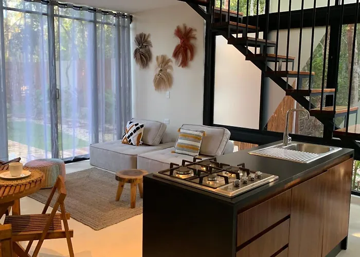 Сasa de vacaciones Casa Calu Cozy & Confortable Jungle House With Pooll