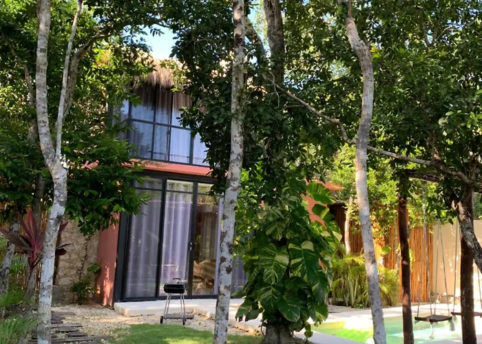 Casa Calu Cozy & Confortable Jungle House With Pooll Сasa de vacaciones Tulum